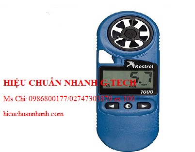Hiệu chuẩn máy đo tốc độ gió Kestrel 1000. Hiệu chuẩn nhanh G-tech