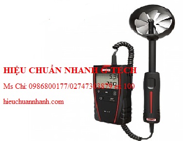 Hiệu chuẩn máy đo tốc độ, lưu lượng gió và nhiệt độ KIMO LV117 (0.4~35 m/s, -20~+80°C). Hiệu chuẩn nhanh G-tech