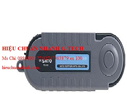 Hiệu chuẩn máy đo tốc độ gió mini skSATO PC-51D (1.1~20.0m/s;-15.0~50.0°C). Hiệu chuẩn nhanh G-tech