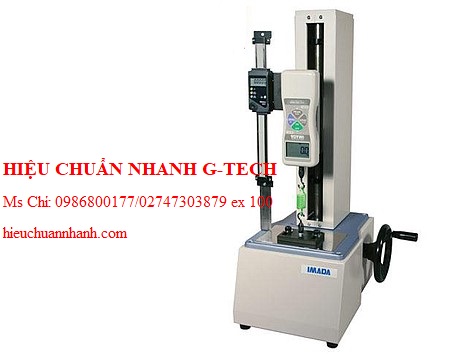Hiệu chuẩn đế kiểm tra lực kéo nén 500N IMADA HV-500NII-S. Hiệu chuẩn nhanh G-tech