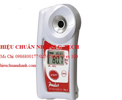 HIỆU CHUẨN KHÚC XẠ KẾ ĐO ĐỘ NGỌT ĐIỆN TỬ HIỆN SỐ Atago PAL-2. HIỆU CHUẨN NHANH G-TECH