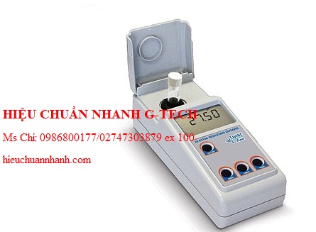 Hiệu chuẩn máy Đo Đường Khử Trong Rượu HANNA HI83746-01 (115V). Hiệu chuẩn nhanh G-tech