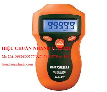 Hiệu chuẩn máy đo tốc độ vòng quay không tiếp xúc EXTECH 461920. Hiệu chuẩn nhanh G-tech