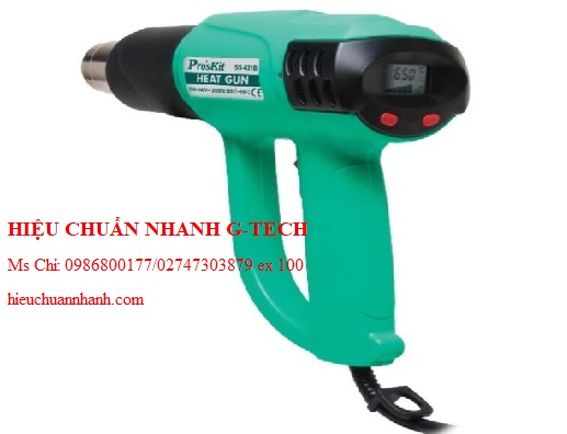 Hiệu chuẩn máy sấy nhiệt Proskit SS-621B. Hiệu chuẩn nhanh G-tech