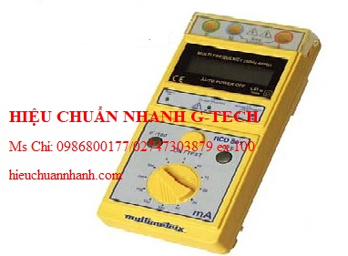  Hiệu chuẩn thiết bị đo RCD Multimetrix RCD 501 (3~500 mA). Hiệu chuẩn nhanh G-tech