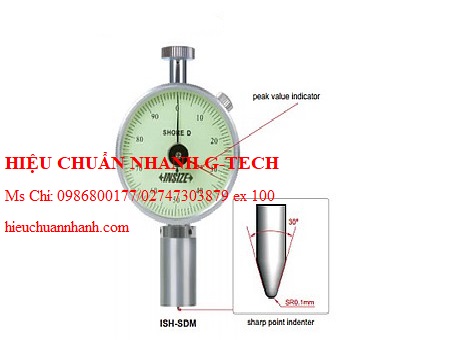 Hiệu chuẩn đồng hồ đo độ cứng Insize ISH-SAM. Hiệu chuẩn nhanh G-tech
