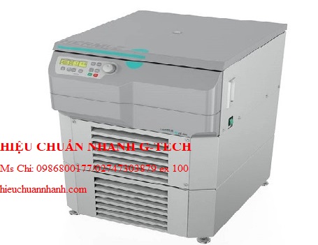 Hiệu chuẩn máy ly tâm lạnh để sàn tốc độ thấp KECHENG L4-4KR (5000±10rpm,4390×g, 4×750ml). Hiệu chuẩn nhanh G-tech