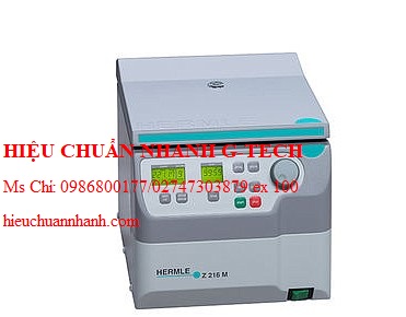 Hiệu chuẩn máy Ly Tâm Hematocrit Hermle Z216M. Hiệu chuẩn nhanh G-tech