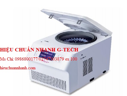 Hiệu chuẩn Máy ly tâm CRYSTE Purispin 18R (400 ~ 18000 RPM). Hiệu chuẩn nhanh G-tech