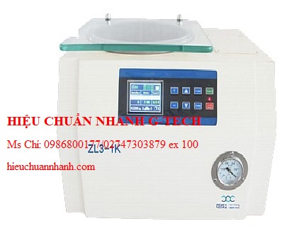 Hiệu chuẩn máy cô đặc ly tâm chân không Kecheng ZL3-3K (2000r/min, 6×250ml). Hiệu chuẩn nhanh G-tech