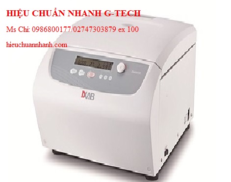 Hiệu chuẩn  máy ly tâm đa năng tốc độ thấp DLAB DM0636 (300~6000rpm; ±20rpm). Hiệu chuẩn nhanh G-tech
