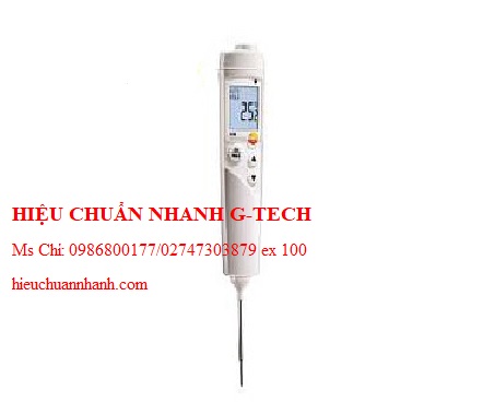 Hiệu chuẩn  máy đo nhiệt độ TESTO 106 (-50 ~ +275 °C). Hiệu chuẩn nhanh G-tech