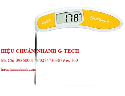 Hiệu chuẩn nhiệt Kế Bỏ Túi HANNA HI151-3 (-50.0 - 300°C). Hiệu chuẩn nhanh G-tech