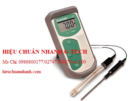   Hiệu chuẩn máy đo PH cầm tay Eutech EC-PH5/02K. Hiệu chuẩn nhanh G-tech
