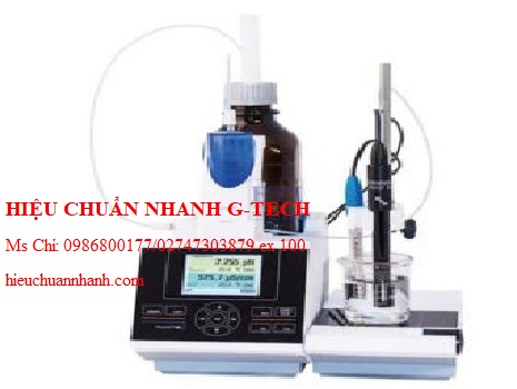 Hiệu chuẩn máy chuẩn độ đa năng SI ANALYTICS TitroLine 7000 (Burette 50ml). Hiệu chuẩn nhanh G-tech