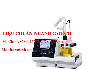  Hiệu chuẩn máy chuẩn độ TDS YSI TitroLine® 7500 KF. Hiệu chuẩn nhanh G-tech