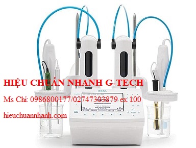 Hiệu chuẩn máy chuẩn độ điện thế tự động HANNA HI932C1-02. Hiệu chuẩn nhanh G-tech