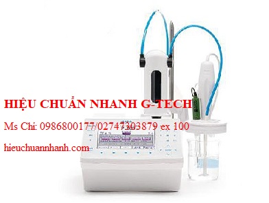 Hiệu chuẩn máy Chuẩn Độ Điện Thế Tự Động HANNA HI931-02. Hiệu chuẩn nhanh G-tech