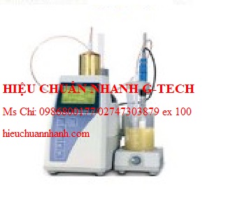 Hiệu chuẩn máy chuẩn độ điện thế tự động TitroLine® easy. Hiệu chuẩn nhanh G-tech