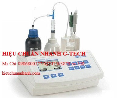 Hiệu chuẩn máy chuẩn độ số Formol cho rượu và nước hoa quả Hanna HI84533-02. Hiệu chuẩn nhanh G-tech