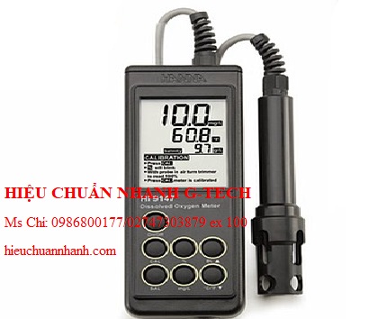 Hiệu chuẩn máy Đo Oxy Hòa Tan HANNA HI9147-10. Hiệu chuẩn nhanh G-tech