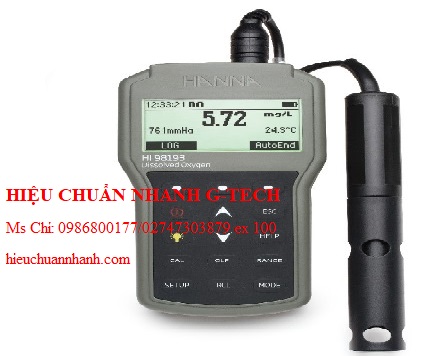 Hiệu chuẩn bộ kit đo oxy cầm tay Aqualabo NC-POR-C-00098 (0,00 - 20,00 mg/L, 0 - 200% SAT). Hiệu chuẩn nhanh G-tech