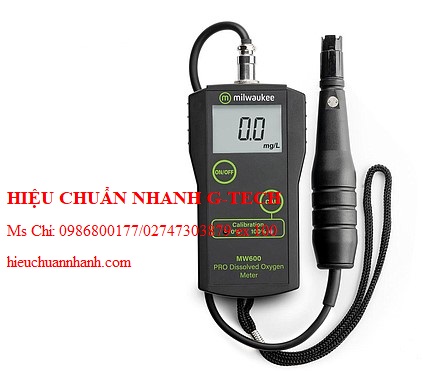 Hiệu chuẩn máy đo DO điện tử cầm tay MILWAUKEE MW600 (0.0 - 19.9 mg/l). Hiệu chuẩn nhanh G-tech