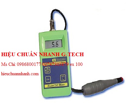 Hiệu chuẩn máy đo DO điện tử cầm tay MILWAUKEE SM600 (0.0 - 19.9 mg/l). Hiệu chuẩn nhanh G-tech