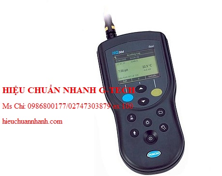 Hiệu chuẩn máy đo cầm tay đa thông số HACH HQ40d (pH, độ dẫn điện, DO). Hiệu chuẩn nhanh G-tech