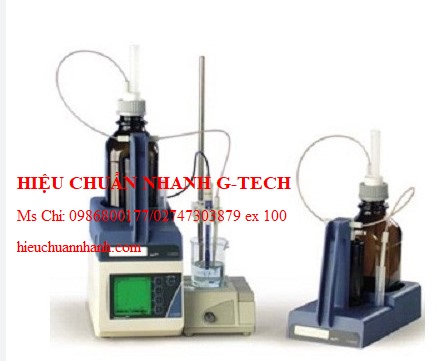 Hiệu chuẩn máy chuẩn độ điện thế tự động TitroLine® alpha plus. Hiệu chuẩn nhanh G-tech