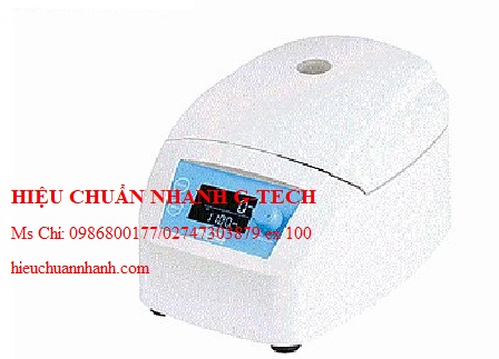 Hiệu chuẩn máy ly tâm tốc độ cao DaiHan MaXpin C-12mt (13,500rpm, 12,225×g). Hiệu chuẩn nhanh G-tech