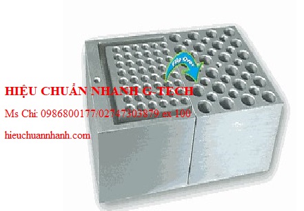 Hiệu chuẩn  block dùng cho máy ủ nhiệt Benchmark BSWCMB. Hiệu chuẩn nhanh G-tech