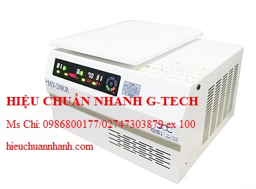 Hiệu chuẩn máy ly tâm để bàn Kecheng H4-20K (21000rpm). Hiệu chuẩn nhanh G-tech