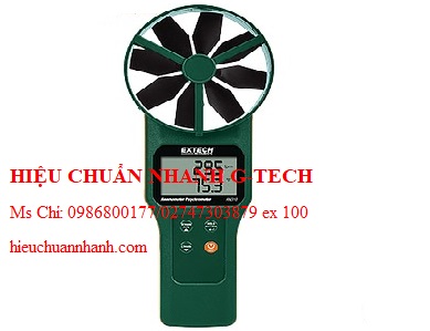 Hiệu chuẩn máy đo tốc độ, lưu lượng gió, nhiệt độ, độ ẩm, điểm sương EXTECH AN310. Hiệu chuẩn nhanh G-tech