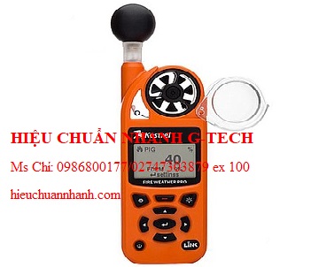 Hiệu chuẩn máy đo vi khí hậu trong Phòng cháy Chữa Cháy và cứu hộ Kestrel 5400FW. Hiệu chuẩn nhanh G-tech