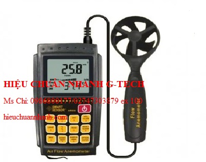  Hiệu chuẩn máy đo tốc độ gió SmartSensor AR836 (0.3~45m/s, 0~45℃). Hiệu chuẩn nhanh G-tech