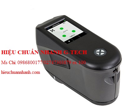Hiệu chuẩn  máy quang phổ so màu Xrite MA-5 QC (400 nm -700 nm; ≈12 mm). Hiệu chuẩn nhanh G-tech