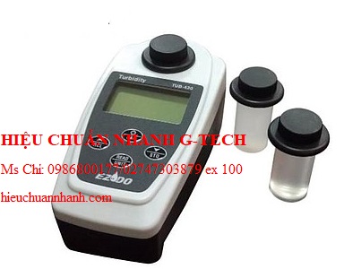 Hiệu chuẩn máy đo độ đục cầm tay EZDO TUB-430 (0~1000NTU). Hiệu chuẩn nhanh G-tech