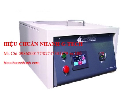 Hiệu chuẩn máy ly tâm kiểm tra dầu gia nhiệt tự động Koehler K60092-ST (Cụm rôto ống ngắn). Hiệu chuẩn nhanh G-tech