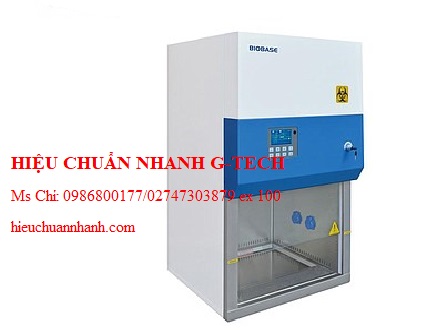 Hiệu chuẩn tủ an toàn sinh học BIOBASE BSC-700IIA2-Z (Class II). Hiệu chuẩn nhanh G-tech