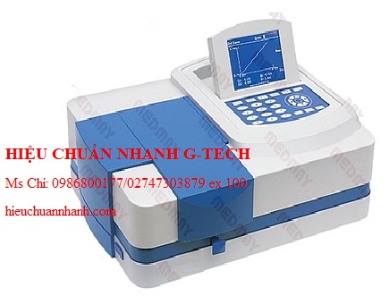Hiệu chuẩn máy quang phổ VIS Medmay MSPE025 (320~1100nm; ±0.5nm). Hiệu chuẩn nhanh G-tech