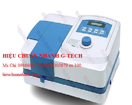  Hiệu chuẩn máy quang phổ UV Medmay MSPE005 (190~1100nm; ≤±2.0nm). Hiệu chuẩn nhanh G-tech