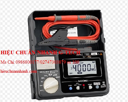 HIỆU CHUẨN  HIOKI IR4053 INSULATION TESTER. HIỆU CHUẨN NHANH G-TECH