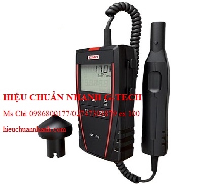 Hiệu chuẩn KIMO CT110 KIMO CT110 Digital Tachometer (Contact and Optical ). Hiệu chuẩn nhanh G-tech