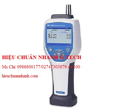 Hiệu chuẩn  máy đếm hạt bụi 2 kênh Beckman Met One HHPC 2+. Hiệu chuẩn nhanh G-tech