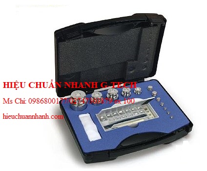 Hiệu chuẩn KERN 333-044 Sets of weights (F2, 1mg - 200000mg). Hiệu chuẩn nhanh G-tech