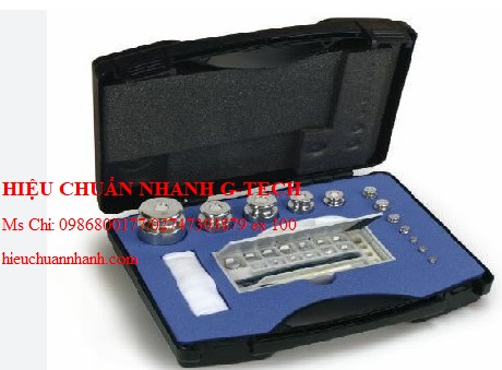 Hiệu chuẩn KERN 334-074 F2 Set of weights (1g - 2000g). Hiệu chuẩn nhanh G-tech