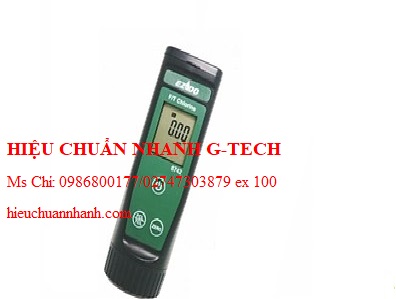 Hiệu chuẩn máy đo Clo tự do và Clo tổng cầm tay EZDO 6742 (0~3.50 ppm). Hiệu chuẩn nhanh G-tech