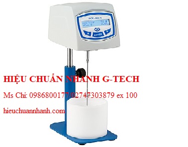 Hiệu chuẩn máy đo độ nhớt PCE RVI 4 VP 20. Hiệu chuẩn nhanh G-tech