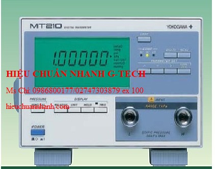 Hiệu chuẩn áp kế kỹ thuật số YOKOGAWA 767387 (0~130 kPa, ±0.005% full scale). Hiệu chuẩn nhanh G-tech